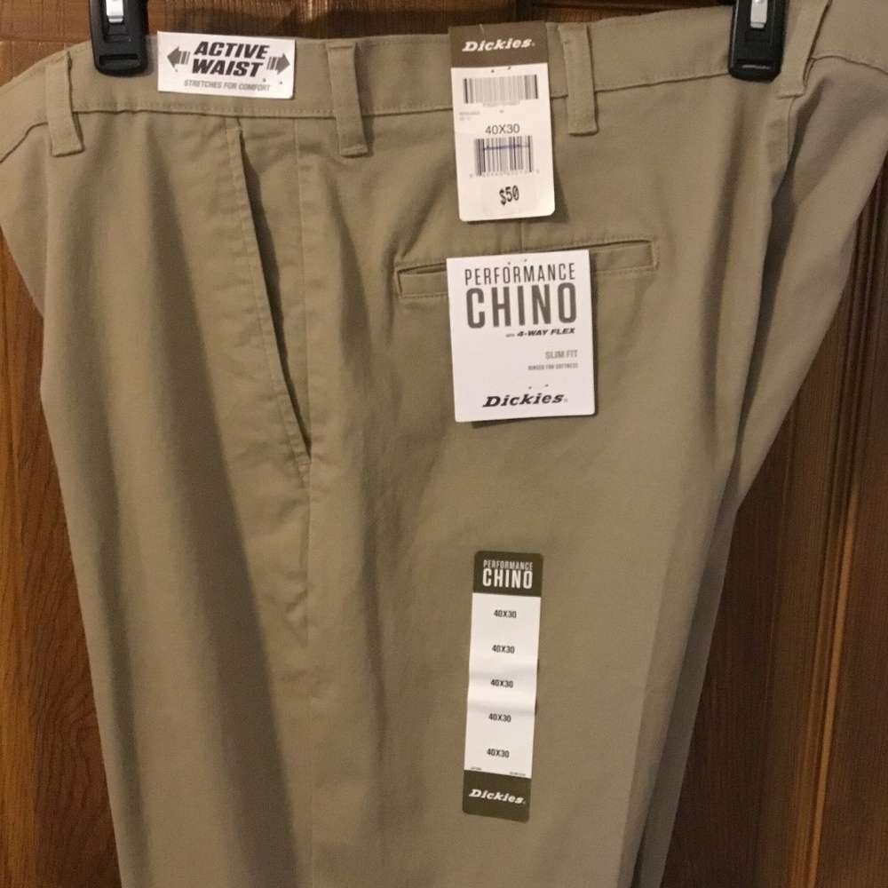 Dickies Men’s Active Waist Performance Chino - Picture 2 of 2